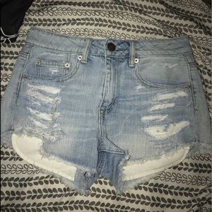 AE high waisted shorts